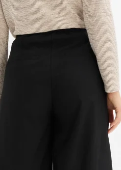 bonprix Pantalon à pinces et taille élastiquée|Femme Pantalons