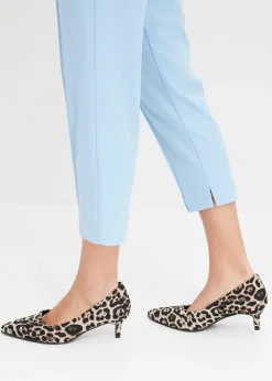 bonprix Pantalon à taille élastiquée|Femme Pantalons