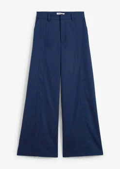 Femme bonprix Pantalons|Pantalon ample à taille haute