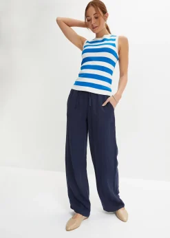 Femme bonprix Pantalons|Pantalon avec cordon de serrage