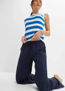 Femme bonprix Pantalons|Pantalon avec cordon de serrage