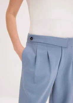 bonprix Pantalon barrel à pinces|Femme Pantalons