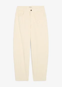 bonprix Pantalon barrel en velours côtelé|Femme Pantalons