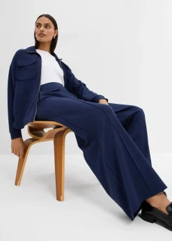 bonprix Pantalon bootcut légèrement brillant|Femme Pantalons