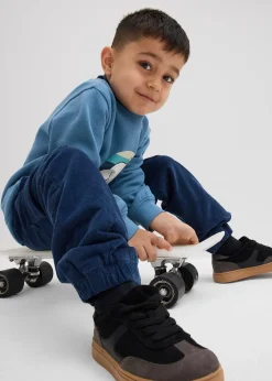 Enfant bonprix Vêtements Enfant|Garçons 2-8 Ans·Jeans & Pantalons|Pantalon cargo chaud en velours côtelé avec doublure jersey