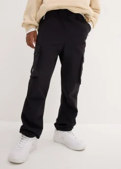 Enfant bonprix Vêtements Enfant|Garçons 9-16 Ans·Vestes Outdoor|Pantalon cargo en softshell extensible et déperlant, taille réglable