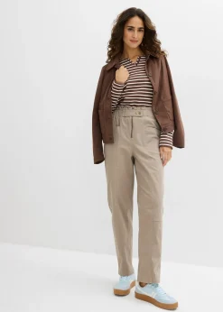 Femme bonprix Pantalons|Pantalon cargo en twill