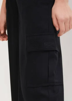 bonprix Pantalon cargo large en viscose fluide|Enfant Vêtements Enfant|Filles 9-16 Ans·Pantalons & Leggings