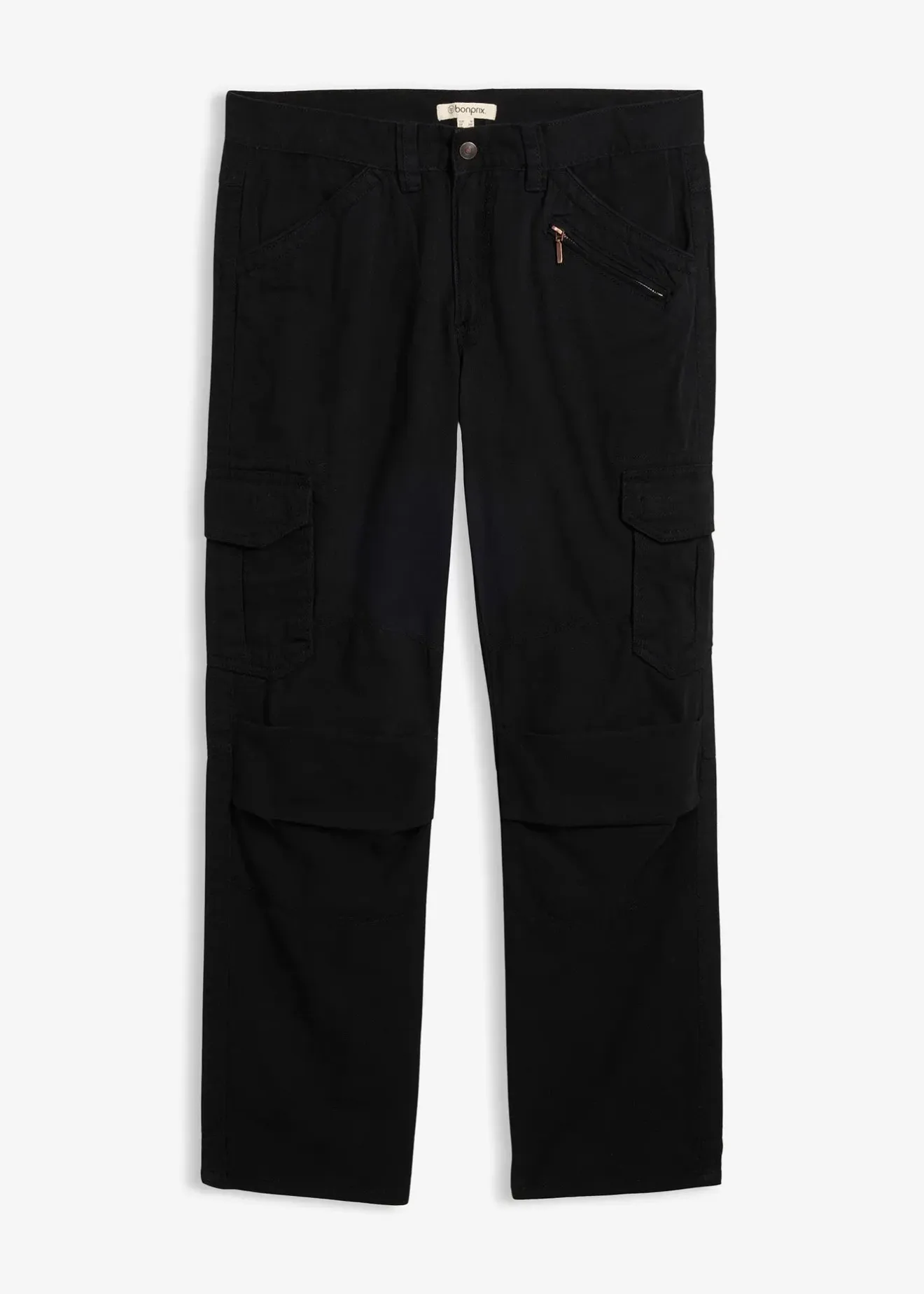 Homme bonprix Pantalons|Pantalon cargo loose et droit