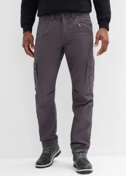 Homme bonprix Pantalons|Pantalon cargo loose et droit