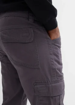 Homme bonprix Pantalons|Pantalon cargo loose et droit