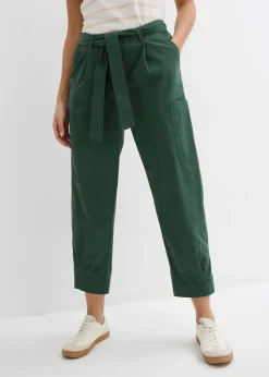 bonprix Pantalon cargo raccourci|Femme Pantalons