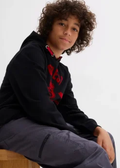 bonprix Pantalon cargo thermique doublé jersey, loose|Enfant Vêtements Enfant|Garçons 9-16 Ans·Vestes Outdoor