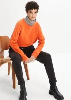 bonprix Pantalon chaud avec taille élastique|Femme Vêtements Thermiques|Pantalons