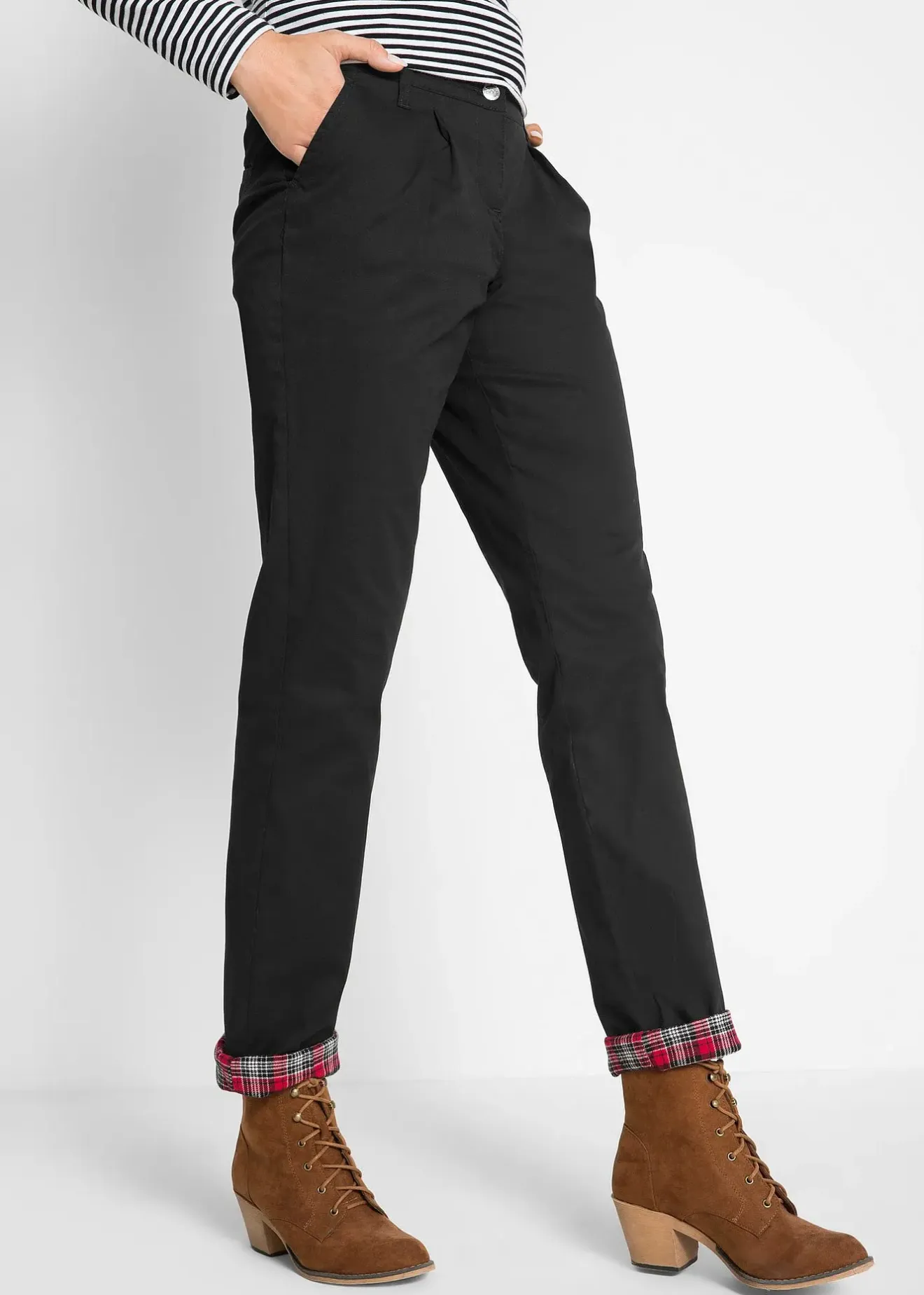 Femme bonprix Vêtements Thermiques|Pantalons|Pantalon chino