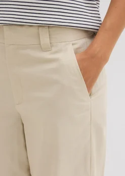 bonprix Pantalon chino 100% coton|Femme Pantalons