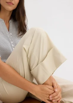 Femme bonprix Tailles Petite|Pantalon chino 100% coton