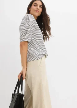 Femme bonprix Tailles Petite|Pantalon chino 100% coton