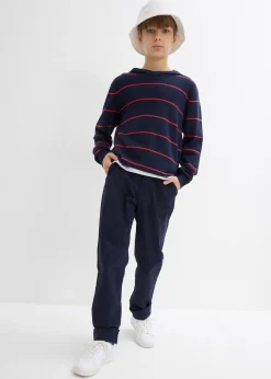 Enfant bonprix Vêtements Enfant|Garçons 9-16 Ans·Pantalons|Pantalon chino droit à taille ajustable, slim