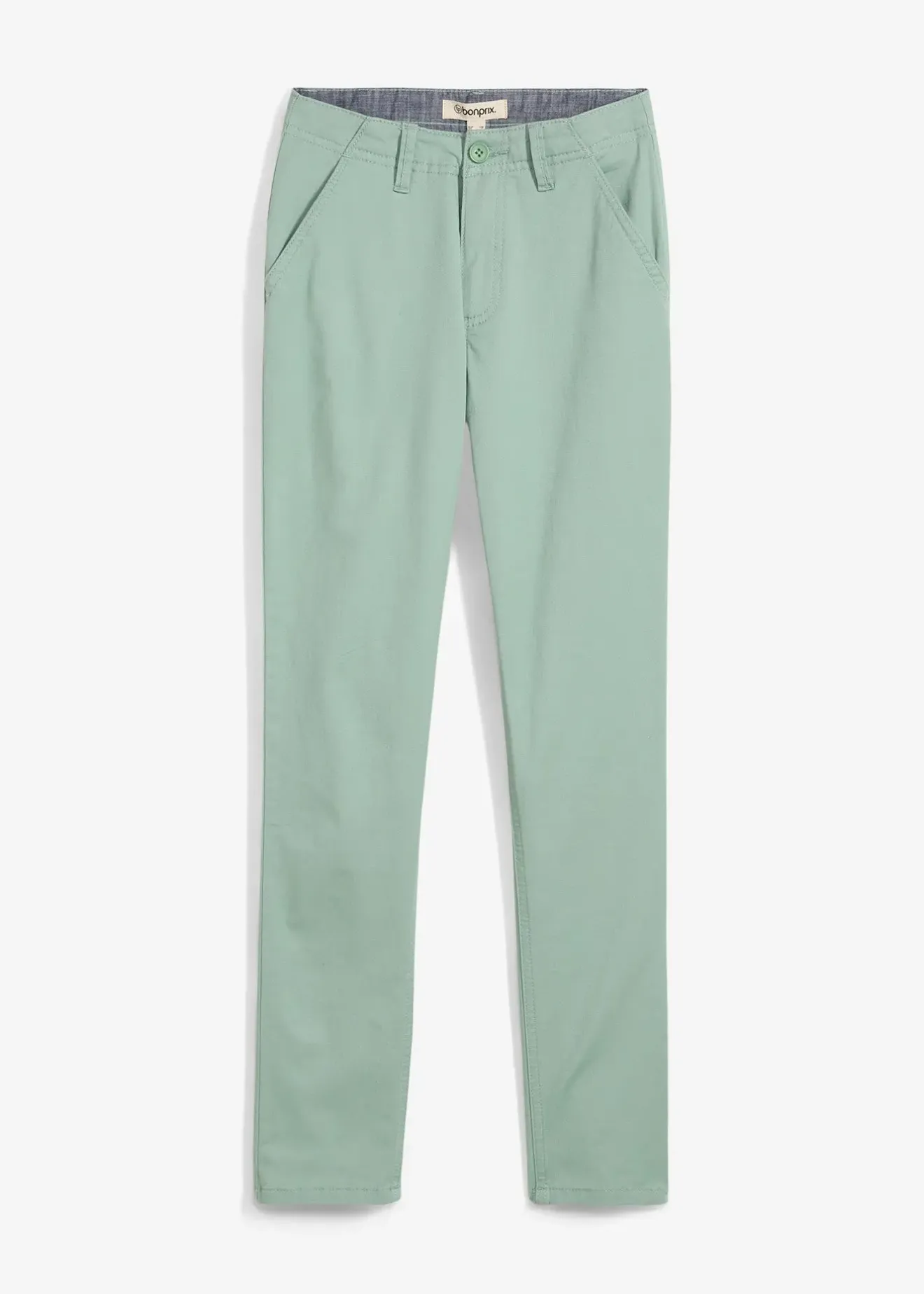 bonprix Pantalon chino droit à taille ajustable, slim|Enfant Vêtements Enfant|Garçons 9-16 Ans·Pantalons
