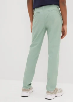 bonprix Pantalon chino droit à taille ajustable, slim|Enfant Vêtements Enfant|Garçons 9-16 Ans·Pantalons