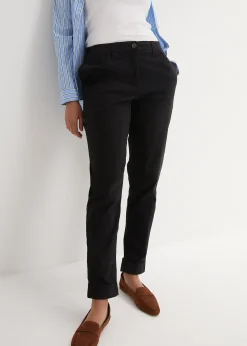 Femme bonprix Pantalons|Tailles Petite|Pantalon chino en coton, longueur cheville