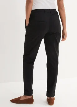 Femme bonprix Pantalons|Tailles Petite|Pantalon chino en coton, longueur cheville
