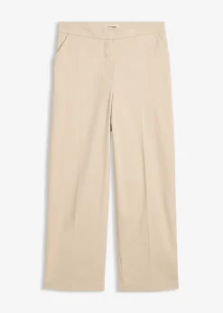bonprix Pantalon chino en twill de coton|Femme Pantalons