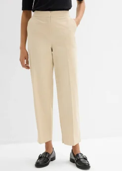 bonprix Pantalon chino en twill de coton|Femme Pantalons