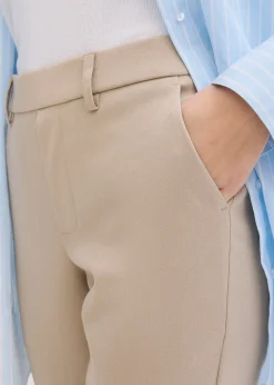 Femme bonprix Pantalons|Pantalon chino en viscose mélangée