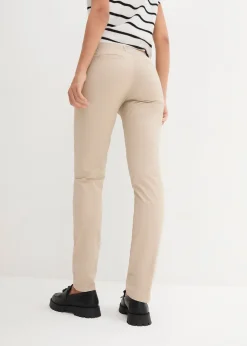 bonprix Pantalon chino extensible|Femme Pantalons
