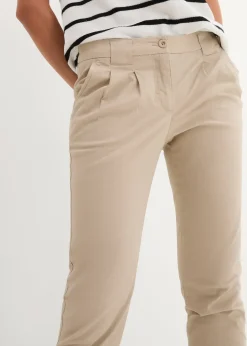 bonprix Pantalon chino extensible|Femme Pantalons