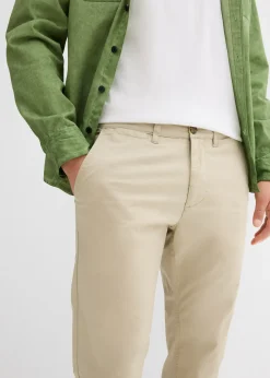 Homme bonprix Pantalons|Pantalon chino extensible regular, coupe droite