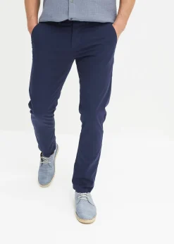 bonprix Pantalon chino extensible regular, coupe droite|Homme Pantalons