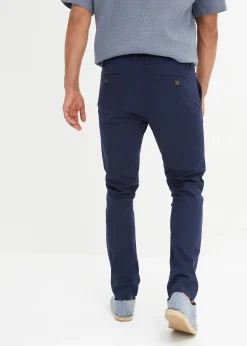bonprix Pantalon chino extensible regular, coupe droite|Homme Pantalons