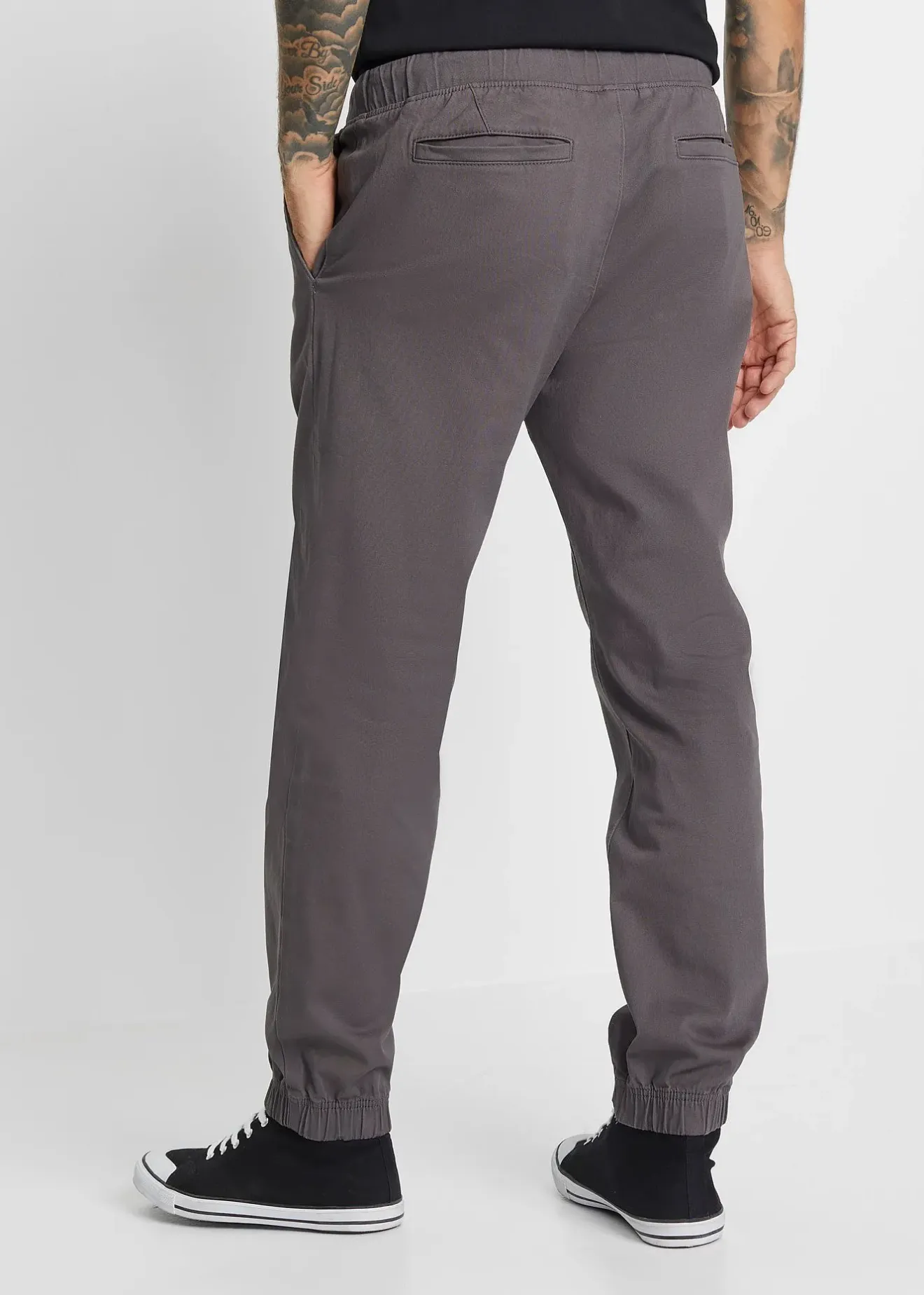 bonprix Pantalon chino jogger loose, droit|Homme Pantalons