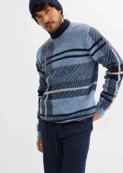 Homme bonprix Pantalons|Pantalon chino regular avec ceinture, taille élastiquée, droit