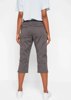 bonprix Pantalon corsaire avec lien à nouer|Femme Pantalons