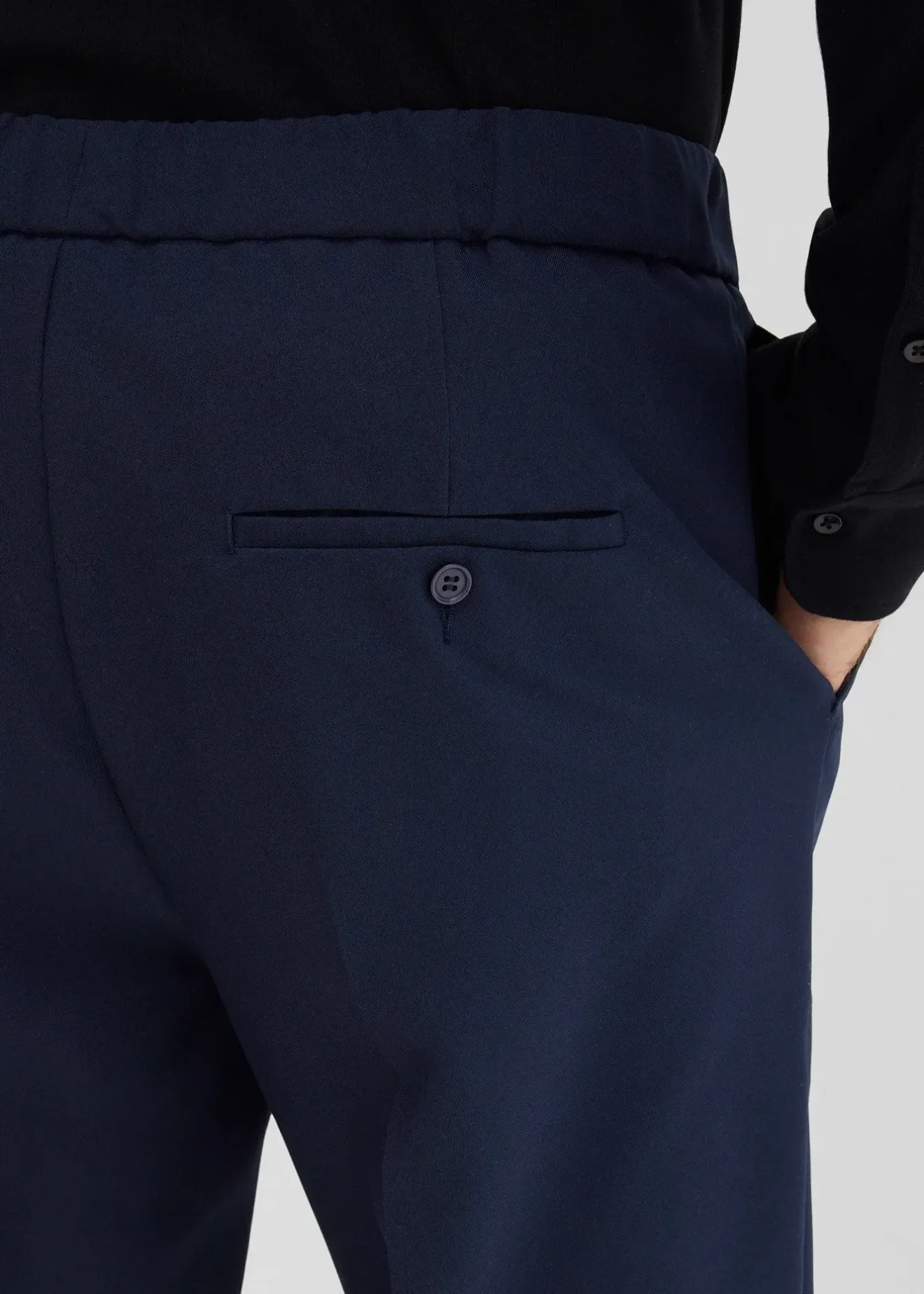 Homme bonprix Costumes|Pantalons|Pantalon de costume à taille élastiquée