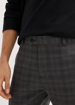 bonprix Pantalon de costume extensible à taille élastiquée, regular|Homme Pantalons