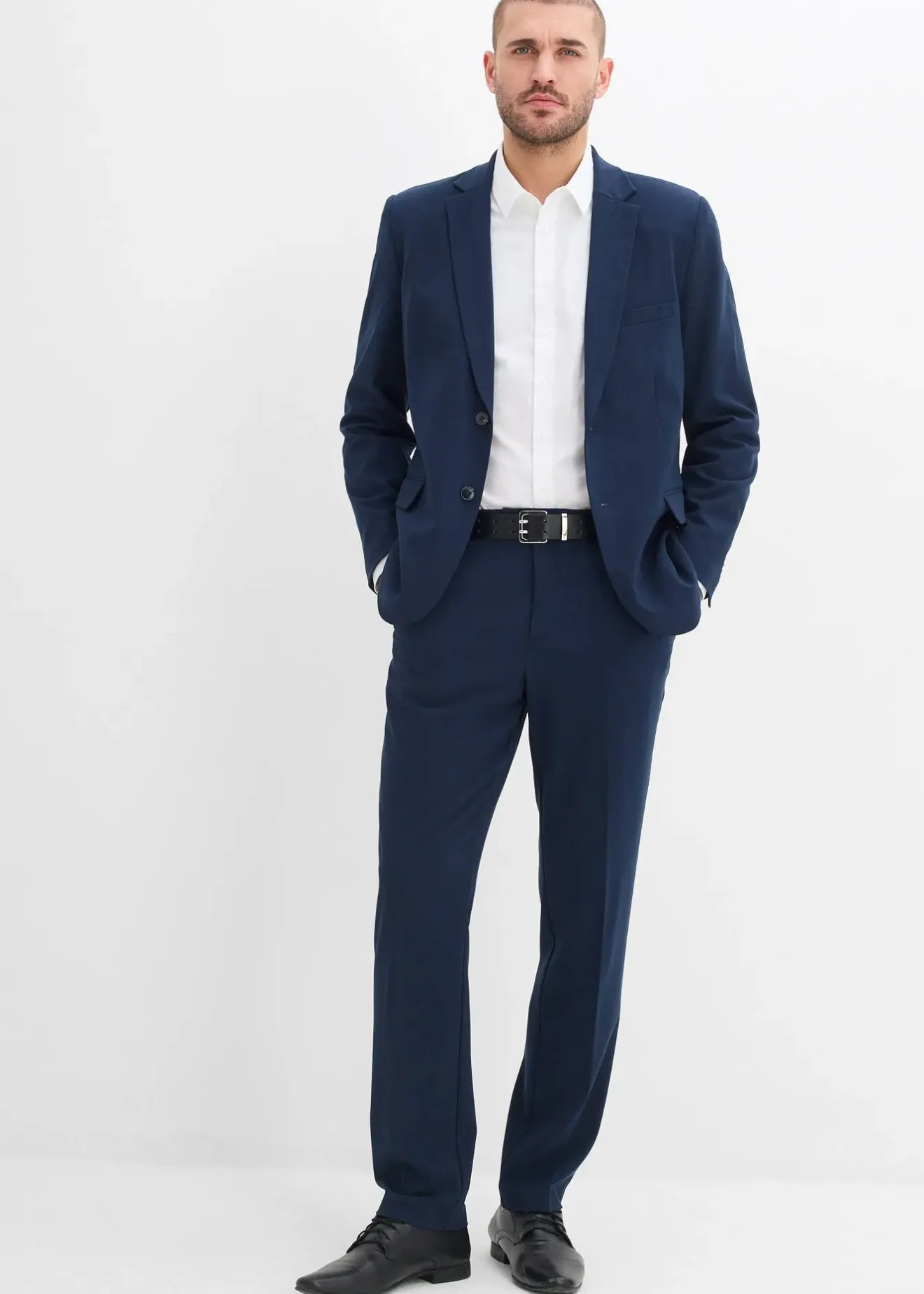 Homme bonprix Costumes|Pantalons|Pantalon de costume extensible, coupe moderne