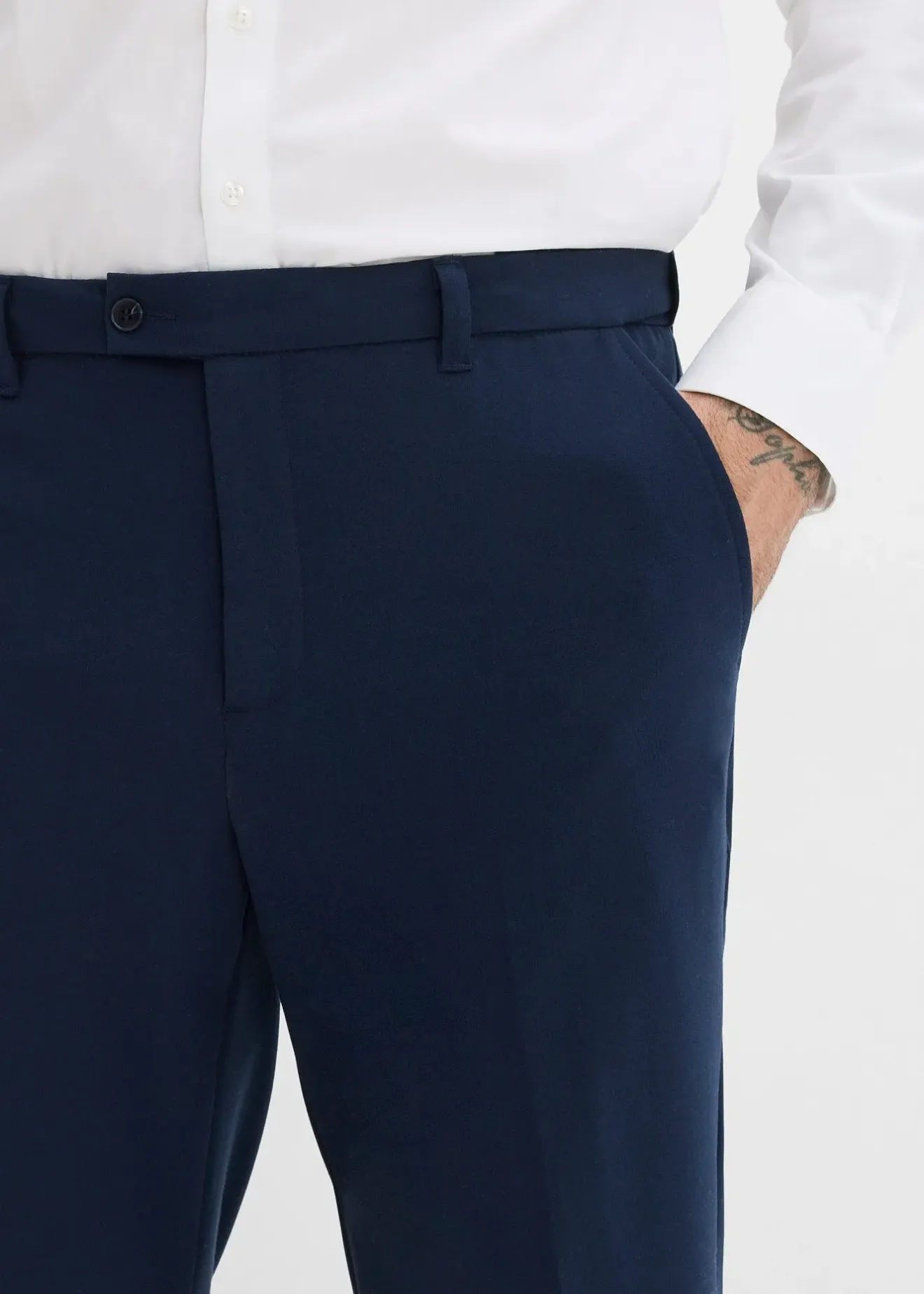 Homme bonprix Costumes|Pantalons|Pantalon de costume extensible, coupe moderne