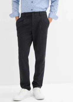 Homme bonprix Pantalons|Pantalon de costume regular à taille élastiquée, fuselé