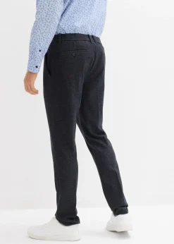Homme bonprix Pantalons|Pantalon de costume regular à taille élastiquée, fuselé