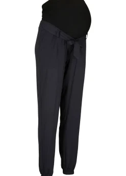 bonprix Pantalon de grossesse en viscose légère, loose|Femme Femme Enceinte
