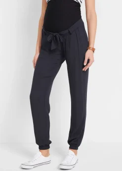 bonprix Pantalon de grossesse en viscose légère, loose|Femme Femme Enceinte