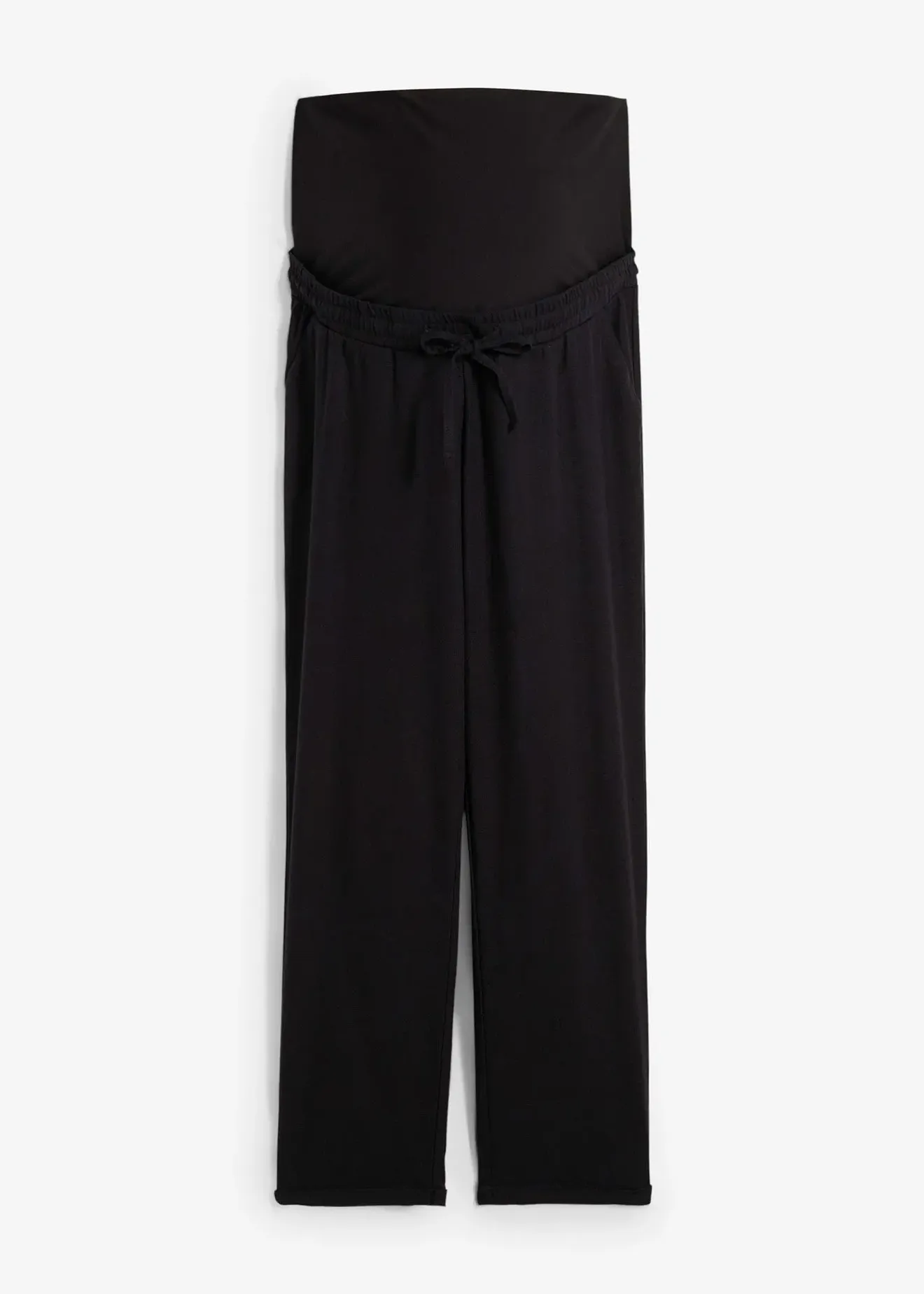 bonprix Pantalon de grossesse en lin majoritaire, droit|Femme Femme Enceinte