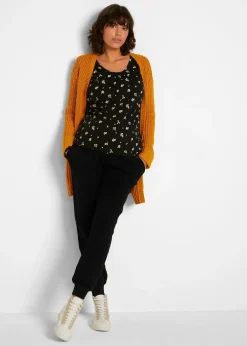 bonprix Pantalon de grossesse en maille douce|Femme Femme Enceinte