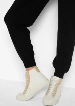 bonprix Pantalon de grossesse en maille douce|Femme Femme Enceinte