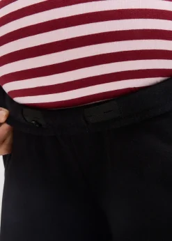 bonprix Pantalon de grossesse 2en1 à bande ventrale réglable|Femme Femme Enceinte